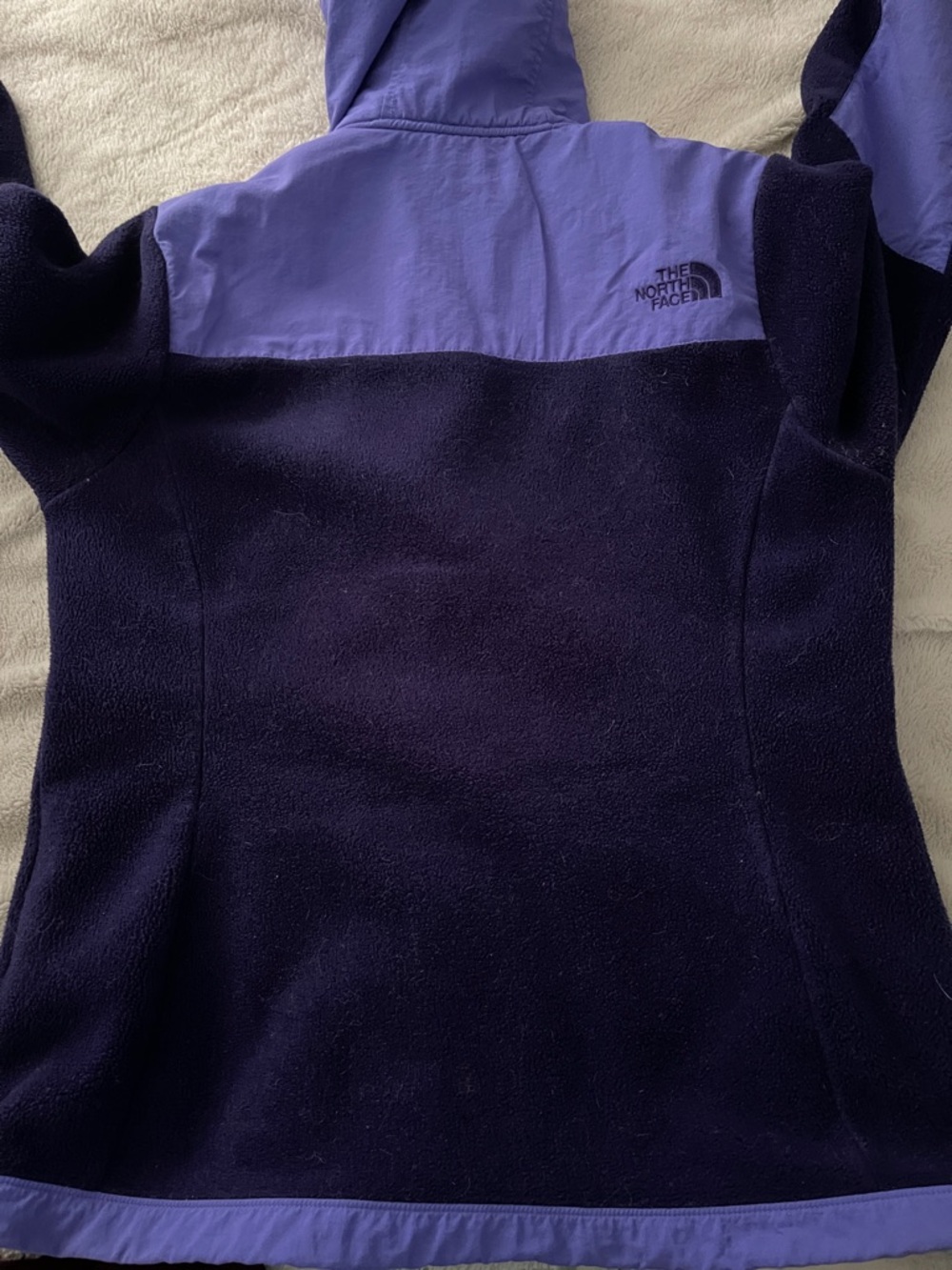 The North Face Purple & Dark Purple Hooded Jacket Women’s M - Picture 5 of 6